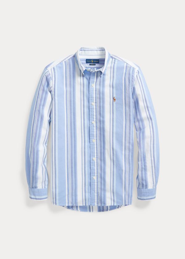 Camisa Polo Ralph Lauren Classic Fit Striped Homem 32160-BVLO